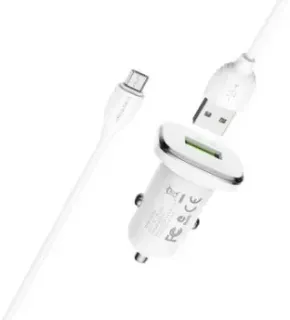 Borofone BZ12A microUSB (белый)