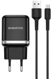 Borofone BA36A microUSB (черный)