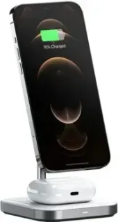 Satechi 2-in-1 Magnetic Wireless Charging Stand