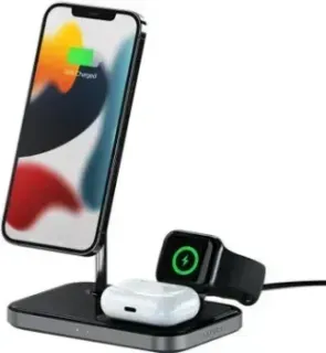 Satechi 3-in-1 Magnetic Wireless Charging Stand