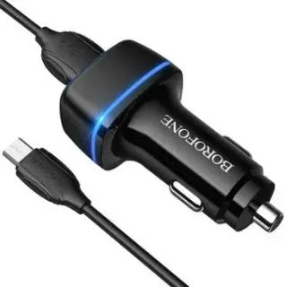 Borofone BZ14 microUSB (черный)