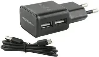 Red Line NT-2A кабель MicroUSB (черный)