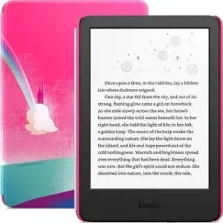 Amazon Kindle Kids 2022 (розовый, с обложкой Unicorn Valley)