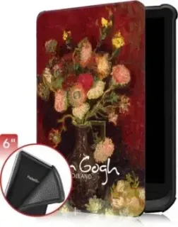 JFK для PocketBook Touch HD 3/617/616/627/632/633/628/606/Colour/Touch Lux 4/Lux 3/Lux 5/Basic Lux 2/Basic 4 (цветы ван гога)