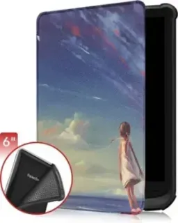 JFK для PocketBook Touch HD 3/617/616/627/632/633/628/606/Colour/Touch Lux 4/Lux 3/Lux 5/Basic Lux 2/Basic 4 (морской пейзаж)