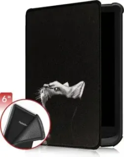 JFK для PocketBook Touch HD 3/617/616/627/632/633/628/606/Colour/Touch Lux 4/Lux 3/Lux 5/Basic Lux 2/Basic 4 (кот)