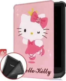 JFK для PocketBook Touch HD 3/617/616/627/632/633/628/606/Colour/Touch Lux 4/Lux 3/Lux 5/Basic Lux 2/Basic 4 (hello kitty)