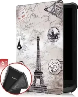 JFK для PocketBook Touch HD 3/617/616/627/632/633/628/606/Colour/Touch Lux 4/Lux 3/Lux 5/Basic Lux 2/Basic 4 (eiffel tower)