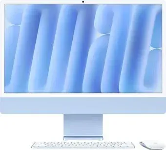 Apple iMac M4 2024 16GB/256GB (8 ядер, голубой)