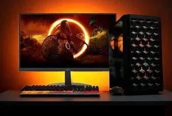 ООО "ФэндБиГрупп" с монитором 180GHz, RTX 3060 12GB, Ryzen 5-5500, 16GB, 512GB (черный)