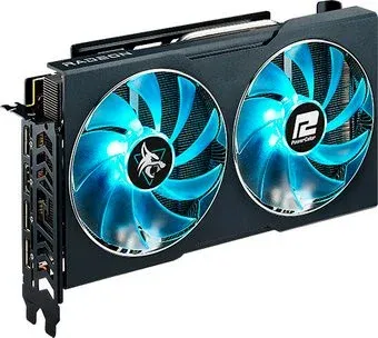 PowerColor Hellhound AMD Radeon RX 7600 XT 16GB GDDR6 RX 7600 XT 16G-L/OC