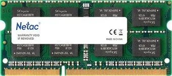 Netac Basic 8GB DDR3 SODIMM PC3-12800 NTBSD3N16SP-08