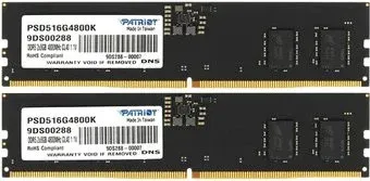 Patriot Signature Line 2x16ГБ DDR5 5600 МГц PSD532G5600K