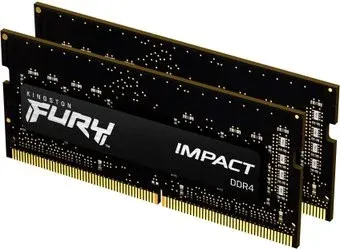 Kingston FURY Impact 2x16ГБ DDR4 SODIMM KF432S20IBK2/32