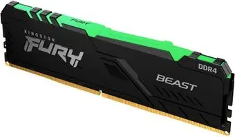 Kingston FURY Beast RGB 16ГБ DDR4 3200 МГц KF432C16BB12A/16