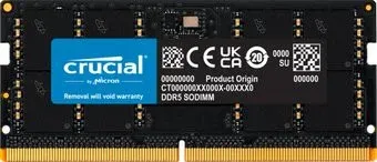 Crucial 32ГБ DDR5 SODIMM 5600 МГц CT32G56C46S5