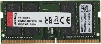 Kingston 32GB DDR4 SODIMM PC4-25600 KVR32S22D8/32