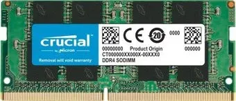 Crucial 16ГБ DDR4 SODIMM 3200 МГц CT16G4SFS832A