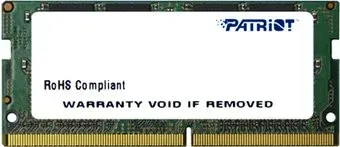 Patriot Signature Line 4GB DDR3 SODIMM PC3-12800 [PSD34G160081S]