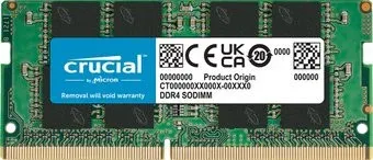 Crucial 8ГБ DDR4 SODIMM 3200 МГц CT8G4SFRA32AT