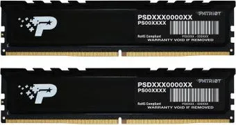 Patriot Signature Premium Line 2x32ГБ DDR5 4800 МГц PSP564G4800KH1