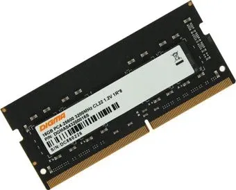 Digma 16ГБ DDR4 SODIMM 3200 МГц DGMAS43200016S