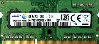 Samsung 4GB DDR3 SO-DIMM PC3-12800 M471B5173DB0-YK0