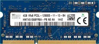 Hynix 4ГБ DDR3 SODIMM 1600 МГц HMT451S6DFR8A-PB