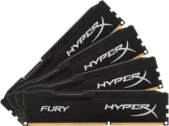 HyperX Fury 4x8GB DDR4 PC4-19200 HX424C15FB2K4/32