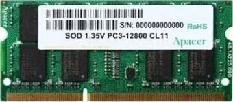 Apacer 4GB DDR3 SO-DIMM PC3-12800 DV.04G2K.KAM