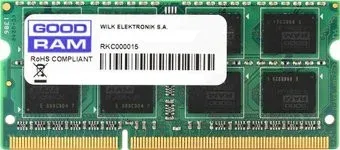 GOODRAM 8GB DDR3 SO-DIMM PC3-12800 (GR1600S3V64L11/8G)