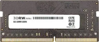 3DRW 8ГБ DDR4 SODIMM 2666 МГц 3D2666SD48G16