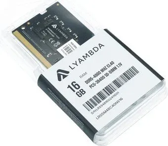 Lyambda 16ГБ DDR5 SODIMM 4800 МГц LRS5M48C40N1/16