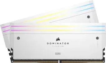 Corsair Dominator Titanium RGB 2x32ГБ DDR5 6600 МГц CMP64GX5M2X6600C32W