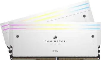 Corsair Dominator Titanium RGB 2x16ГБ DDR5 7200 МГц CMP32GX5M2X7200C34W