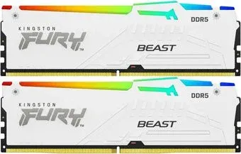 Kingston FURY Beast RGB 2x32ГБ DDR5 6400 МГц KF564C32BWAK2-64