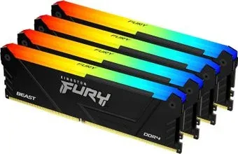 Kingston FURY Beast RGB 4x8ГБ DDR4 2666 МГц KF426C16BB2AK4/32