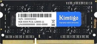 Kimtigo 4ГБ DDR3 SODIMM 1600 МГц KT4GS3ED8