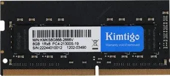 Kimtigo 8ГБ DDR4 SODIMM 2666 МГц KMKS8G8682666