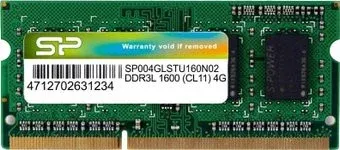 Silicon-Power 4GB DDR3 SO-DIMM PC3-12800 SP004GLSTU160N02