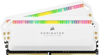 Corsair Dominator Platinum RGB 2x8ГБ DDR4 3600 МГц CMT16GX4M2C3600C18W