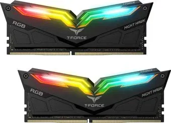 Team Night Hawk RGB Gen2 2x16ГБ DDR4 3600 МГц TF14D432G3600HC18JDC01