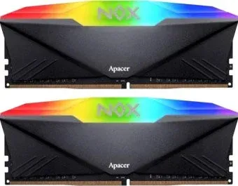 Apacer NOX RGB 2x8ГБ DDR4 3200 МГц AH4U16G32C28YNBAA-2