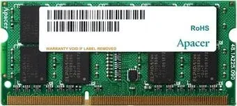 Apacer 8GB DDR3 SODIMM PC3-12800 78.C2GCQ.4000C