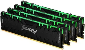 Kingston FURY Renegade RGB 4x16GB DDR4 PC4-28800 KF436C16RB1AK4/64