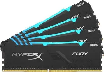 HyperX Fury RGB 4x16GB DDR4 PC4-24000 HX430C16FB4AK4/64