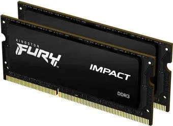 Kingston FURY Impact 2x8GB DDR3 SODIMM PC3-12800 KF316LS9IBK2/16