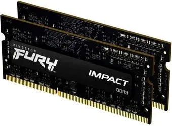 Kingston FURY Impact 2x4GB DDR3 SODIMM PC3-12800 KF316LS9IBK2/8