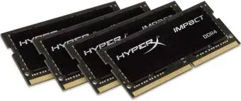 HyperX Impact 4x8GB DDR4 SODIMM PC4-19200 HX424S15IB2K4/32