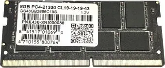 GeIL 8GB DDR4 SODIMM PC4-21300 GS48GB2666C19S
